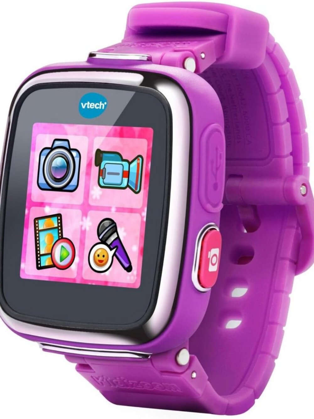 Kids Smartwatch with Camera & Games - Purple Touchscreen, Fun Features!